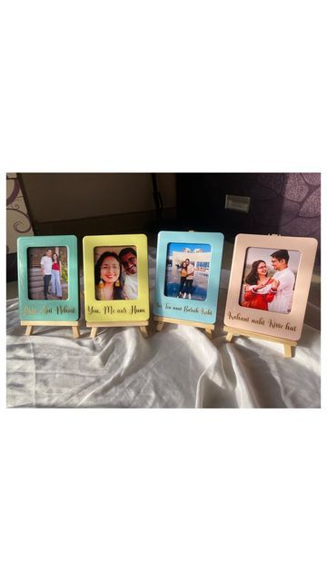 Mahika Jain | Mahiकाrnama on Instagram: "Beautiful frames for your walls, fridge and tables✨ DM to order💕 Polaroid frames now available in bigger size. •comes with easel •dimensions : 6 by 4.5 inch •changeable photo Resin : @resincult Metal stickers , frames and Easel : @colourful_minds__ #polaroidframe #resinart #resinframe #frame #miniframe #resinart #art #artist #gift #gifthampers #giftideas #smallbusiness #smallbusinessindia #dmtopurchase #reels #reelitfeelit #explore #trending #polaro Resin Polaroid Frame, Resin Polaroid, Photo Resin, Polaroid Frames, Polaroid Picture Frame, Metal Stickers, Beautiful Frames, Makeup Brushes Guide, Polaroid Frame