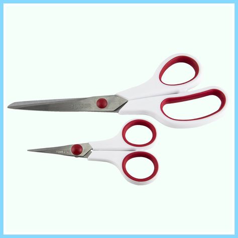 Singer 3404 Scissors Red White Craft Scissors, Amazon Art, Crafts Sewing, Sewing Stores, Sewing Supplies, Red White, Red And White, Sewing Crafts, Sewing