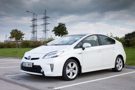 Toyota Prius. Tallinn, Estonia: Sept. 11, 2012 - Toyota Prius Hybrid Car - model , #sponsored, #Sept, #Hybrid, #Prius, #Toyota, #Estonia #ad Hilux 4x4 Modified, Toyota Hilux 4x4 Modified, Toyota Camry Accessories, Toyota Celica 1977, 4x4 Modified, Camry Accessories, Gt86 Toyota, Prado Toyota, Corolla 1995