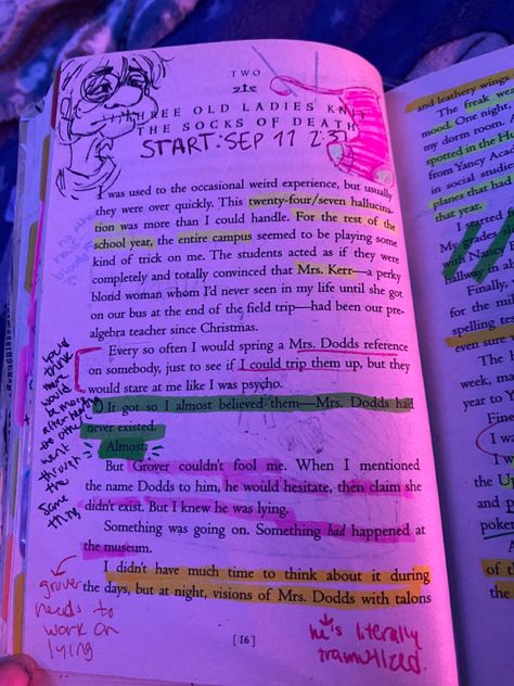 annotating books aesthetic reading book club Percy Jackson Annotation Key, Percy Jackson Book Annotation, The Lightning Thief Aesthetic, Percy Jackson Annotation, Percy Jackson Books Aesthetic, Percy Jackson Lightning Thief, Annotated Book, Gift Ideas Aesthetic, Secret Hideout