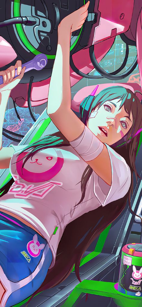 Overwatch Wallpapers, D.va Overwatch, Overwatch 2, Alien Stage, Japan Anime, Amazing Drawings, 2 Girl, Games For Girls, Cute Anime Pics