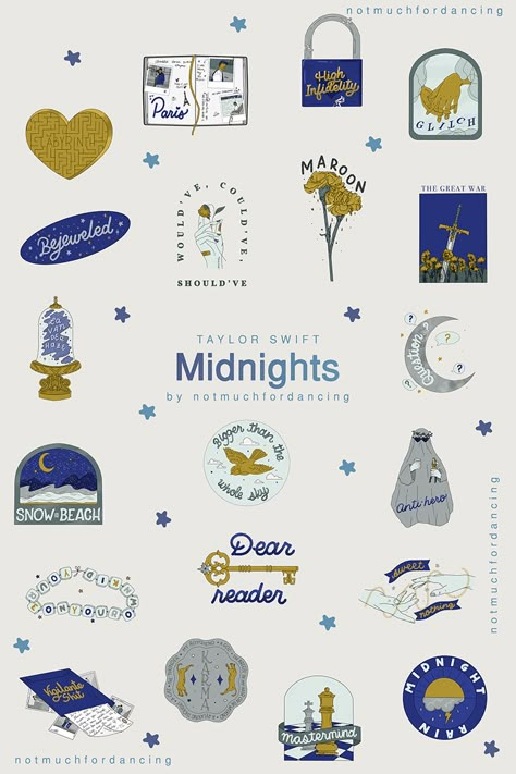 Midnights (3am Edition) - Taylor Swift stickers available on my Redbubble! Taylor Swift Stickers, Art Edit, Taylor Swift Posters, Eras Tour Outfit, Roaring 20's, Taylor Swift Wallpaper, T Swizzle, T Swift, Swift 3