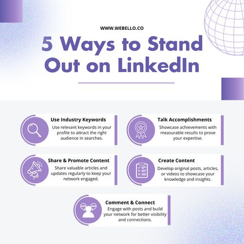 5 Ways to Stand Out on LinkedIn Linkedin Marketing Tips, Linkedin Marketing Strategies, Attract Opportunities, Linkedin Optimization, Sales Pipeline, Social Media Measurement, Productivity Coach, B2b Lead Generation, Address List