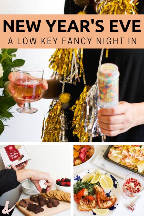 How to plan a low key fancy New Year's Eve party for your family. This idea has you cozy at home eating delicious food from Whole Foods Market! #ad #NewYearsEve #lowkeyNYE #makesmewhole At Home New Years Eve Party Families, New Year’s Eve Dinner Ideas For Kids, Cozy New Years Eve Home, Traditional New Years Eve Food, New Years Eve At Home Ideas, New Years Eve Ideas At Home Families, Low Key New Years Eve At Home, New Years Eve Party At Home, New Years Eve Home Party Ideas