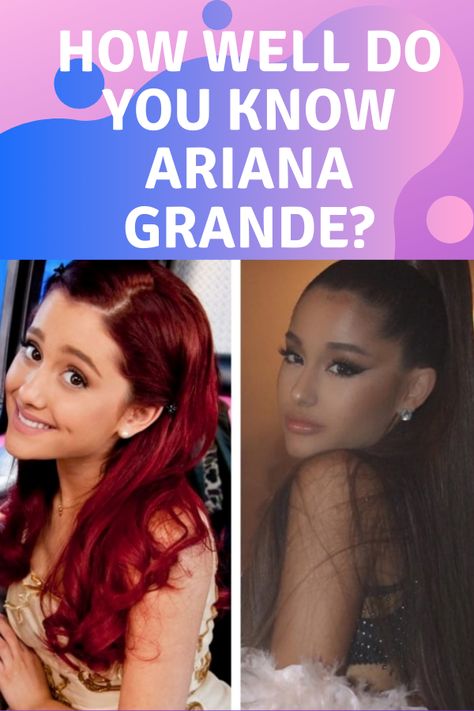 How To Be Like Ariana Grande, How To Look Like Ariana Grande, What Celebrity Are You Quiz, Ariana Grande Once Said, Arianator Aesthetic, Ariana Grande Fake, Ariana Grande Yours Truly, Music Quizzes, Ariana Grande Meme