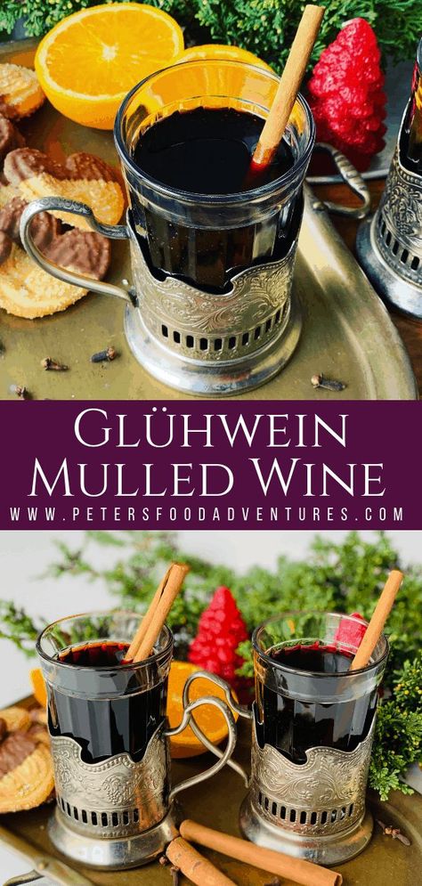 This Gluhwein recipe is a Swiss/German Hot Mulled Wine that is enjoyed during the holidays. It tastes like Christmas in a cup. Gluhwein Recipe, Christmas In A Cup, Hot Mulled Wine, Swiss Christmas, Dutch Christmas, Swiss German, Mulled Wine Recipe, German Wine, Dinner Favorites