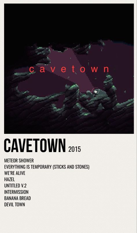 Alternative Album Posters, Cavetown Poster Prints, Cavetown Album Covers, Alternative Minimalist Album Covers Cavetown, Cavetown Poster, Cavetown Album Covers Wallpaper, Cavetown Poster Vintage, Cavetown Aesthetic Poster, Cave Town Poster