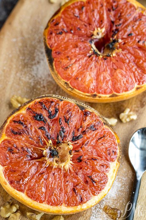 Grapefruit Brulee Recipe Grapefruit Brulee, Grapefruit Recipe, Decadent Breakfast, Citrus Party, Grapefruit Recipes, Mouthwatering Desserts, Breakfast Quick, Southern Breakfast, Brulee Recipe