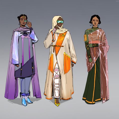 Scifi Outfit, Sci Fi Outfits, Solarpunk Fashion, Sci Fi Outfit, Sci Fi Character Design, Sci Fi Clothing, Sci Fi Fashion, Space Outfit, Space Fantasy