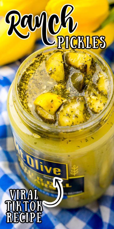 Ranch Pickles, Pickle Spears, Pickle Seasoning, Rum Truffles, Pickle Recipes Homemade, Low Fat Snacks, Produce Recipes, Refrigerator Pickles, Dill Pickles