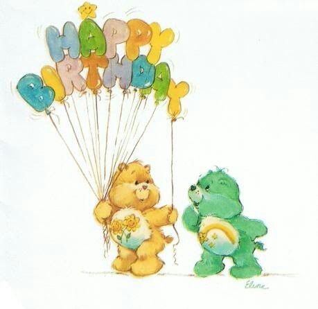 Care Bears: Friend Bear & Wish Bear Say Happy Birthday Care Bears Friend Bear, Bear Clip Art, Care Bears Birthday Party, Care Bears Vintage, Care Bear Party, Care Bear Birthday, Care Bears Cousins, Fraggle Rock, Happy Belated Birthday