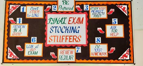 Exam Related Board Decoration, Exam Bulletin Board Ideas, Exam Board Decoration Ideas, Notice Board Decoration, Bulletin Board Decoration, Art Pictures Ideas, Soft Board, School Art Activities, School Board Decoration