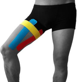 ARES Kinesiology Tape: Groin Pull / Strain Hip Flexor Pain, K Tape, Kinesio Tape, Kt Tape, Kinesio Taping, Tight Hip Flexors, Psoas Muscle, Kinesiology Taping, Tight Hips