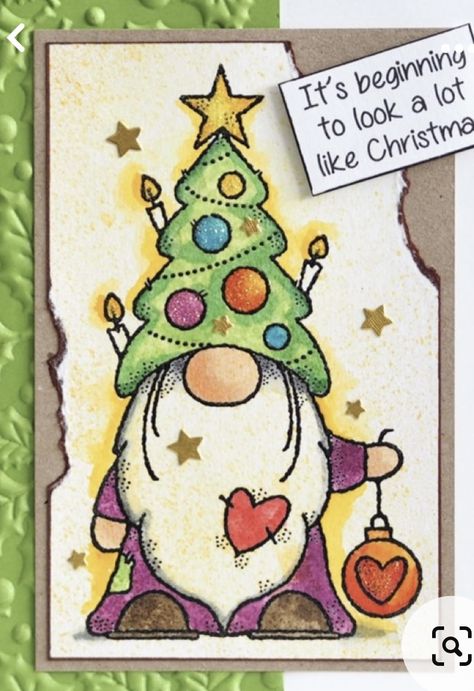 Gnome Christmas Drawing, Christmas Cards Gnomes, Gnome Christmas Cards Handmade, Christmas Gnome Drawing, Christmas Cards Handmade Drawing, Christmas Card Doodles, Christmas Gnomes Drawing, Christmas Drawing Ideas Creative, Gnome Christmas Cards