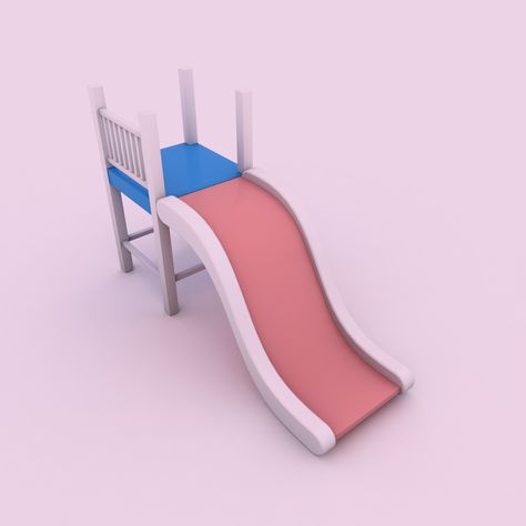 Cartoon children slide 3d model Cartoon Slide, College Work, Kids Tv, 3d Warehouse, 3d Modeling, Sun Lounger, Outdoor Furniture, Tv, Outdoor Decor