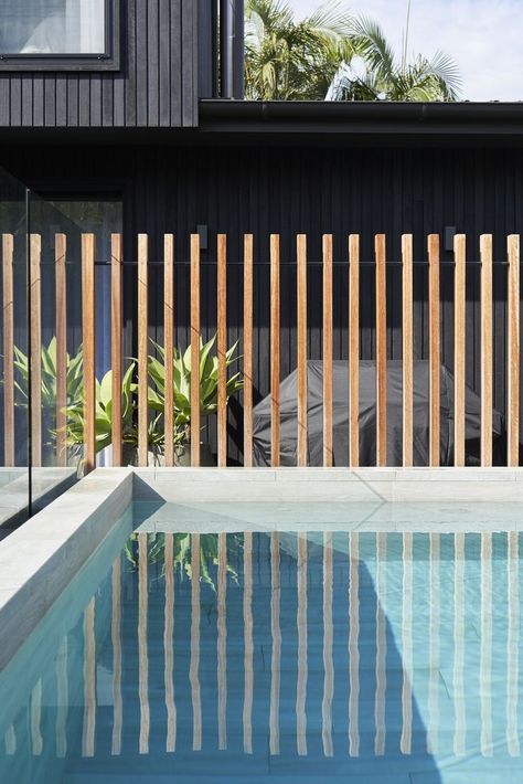 11 Different Types of Fences for Home Pool Fencing Landscaping, Tiled Pool, Fence Around Pool, Fence Designs, Pool Landscape Design, Small Pool Design, Backyard Pool Landscaping, Pool Fence, Dream Pools