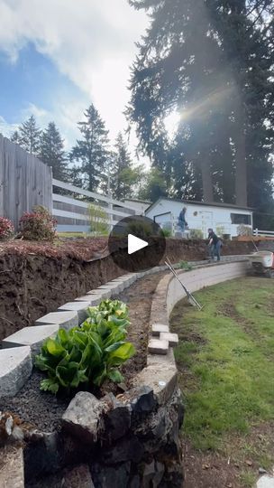 Retaining Walls, Dark Eyes, Retaining Wall, Another Day, B & B, Landscaping, Wall