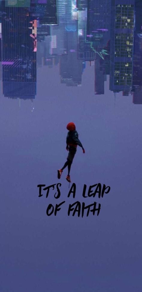 A Leap Of Faith, Leap Of Faith, The Words, Cityscape, Spiderman, Marvel