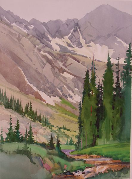 Colorado Artists, Artist Painting, Medium Art, Color Choices, Watercolor Painting, Watercolor Art, Painter, Colorado, Natural Landmarks