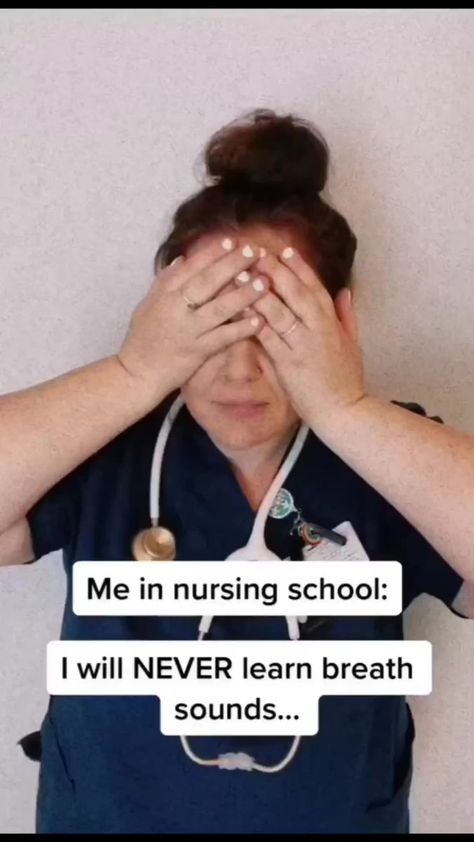 Nursing School Prep, Nursing School Life, Nursing Study Tips, Lung Sounds, Medical Assistant Student, Breath Sounds, Motivasi Diet, Nursing School Essential, Student Tips