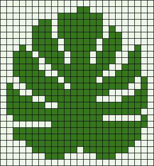 Leaf Grid Pattern, Alpha Pattern Monstera, Monstera Cross Stitch Pattern, Knitting Charts Free Simple, Leaf Alpha Pattern, Graph Art Pattern, Plant Alpha Pattern, Flower Alpha Pattern, Cross Stitch Leaf