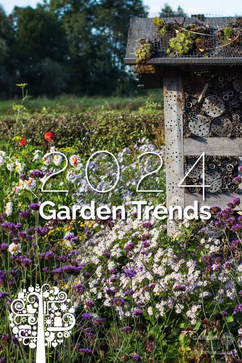 Some exciting garden trends are on tap for 2024; are you ready? It’s all about eco-optimism as people look to make an impact in their communities and gardens. 2024 Plant Trends, 2024 Garden Trends, Garden Trends 2024, Goth Garden, Gardening Trends, Potager Garden, Moon Garden, Native Garden, Memorial Garden