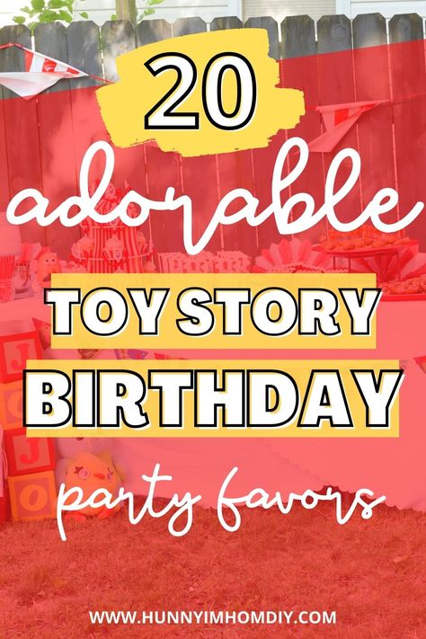 Toy Story Party Favors, Fortnite Party Ideas, Goody Bag Ideas, Toy Story Gifts, Awesome Party Favors, Boy Party Decorations, Curious George Birthday Party, Curious George Party, Curious George Birthday