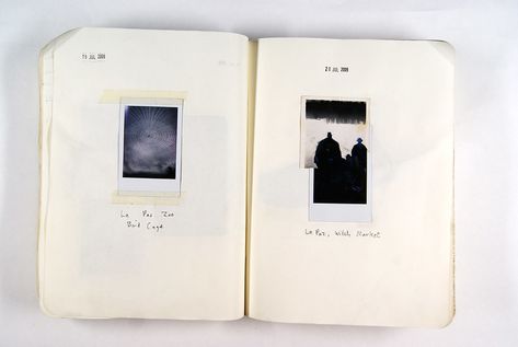 Mark Adams, Photography Sketchbook, Handwritten Text, Photo Polaroid, Visual Journal, Photo Journal, Sketchbook Journaling, Visual Diary, Sketchbook Inspiration