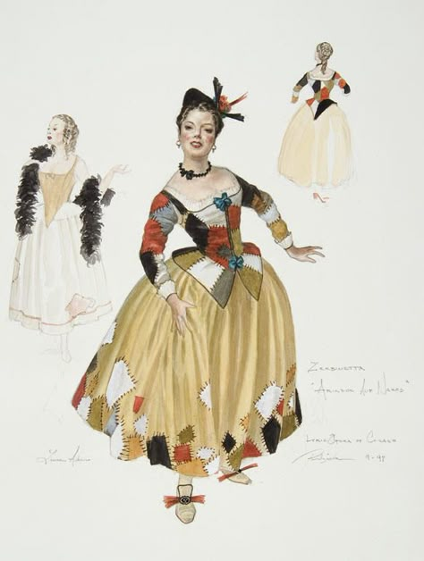 Mcnay Art Museum, Ballet Illustration, Link Costume, Costume Design Sketch, Ballet Russe, Paper Dolls Clothing, Theatre Costumes, Ballet Costumes, Stage Costume