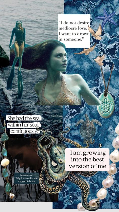 #siren #sirencore Siren Instagram Feed, Brookecore Aesthetic, Sirencore Aesthetic, Siren Scales, Siren Energy, Siren Core, Mermaid Stuff, Sea Siren, Ig Bio