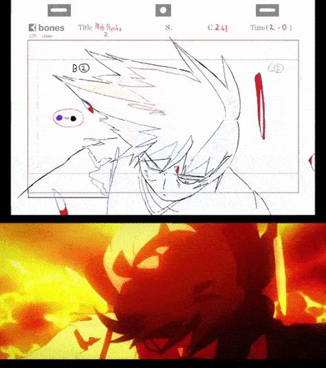 Anime Frames Animation, Keyframe Animation, Key Animation, Storyboard Ideas, Animation Process, Learn Animation, Key Frame, Animation Storyboard, Up Animation