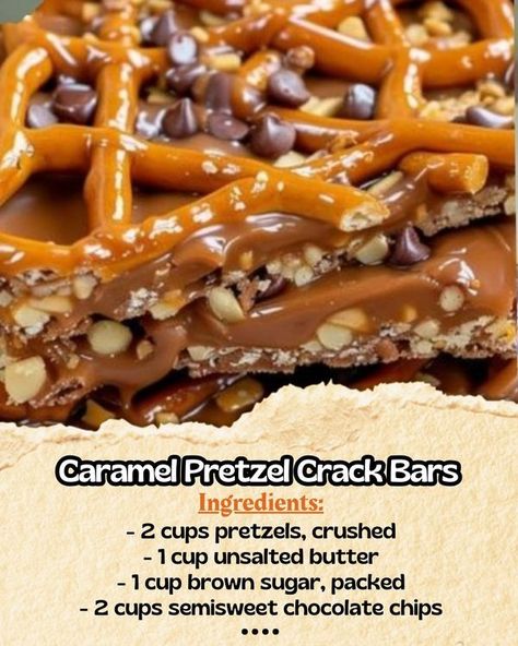 Easy Recipes Carmel Chocolate Pretzels, Carmel Chocolate, Daily Yum, Pretzel Bars, Caramel Pretzels, Caramel Bars, Yum Recipes, Christmas Foods, Salted Chocolate