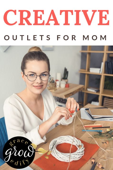 Creative Outlets for Mom | Using your unique God given gifts Hobbies For Moms, God Given Gifts, Mom Self Care, Homeschool Science Experiments, Nurture Your Soul, Homeschool Advice, Christian Homemaking, Homeschool Projects, Mom Encouragement