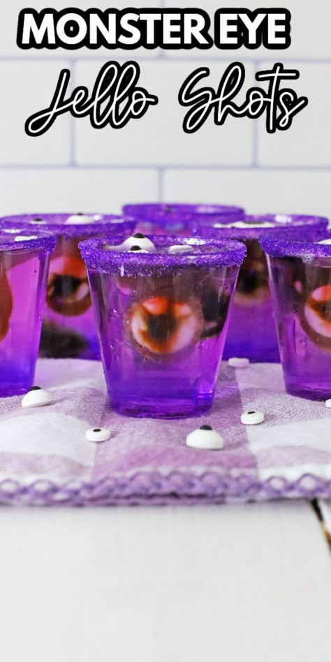 Jello Shots Recipe Halloween, Jello Shooters Recipe, Fun Halloween Drinks, Halloween Jello Shots, Halloween Jello, Jello Jigglers, Halloween Shots, Halloween Party Drinks, Halloween Drinks Alcohol