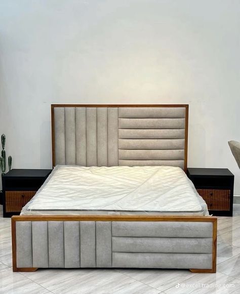 Steel Bed Design, Simple Bed Designs, Bed Back Design, Store Shelves Design, Box Bed Design, Double Bed Designs, Tv Unit Furniture Design, Bed Headboard Design, Carpentry Workshop