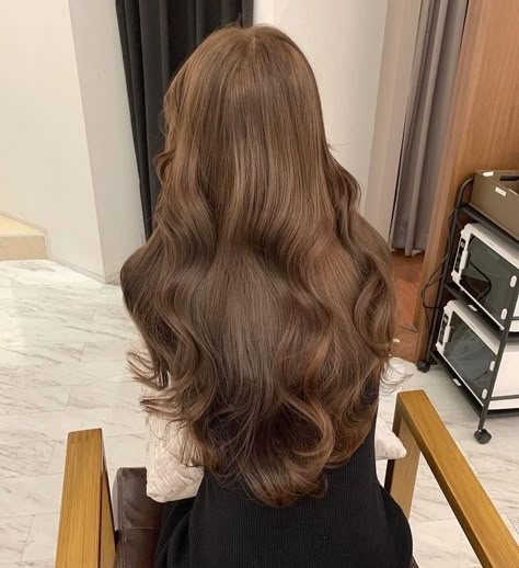 Hazel Brown Hair, Glossy Brunette, Brown Hair Inspiration, Honey Brown Hair, Brown Hair Looks, Brown Hair Inspo, Light Hair Color, Haircuts Straight Hair, Hair Stylist Life