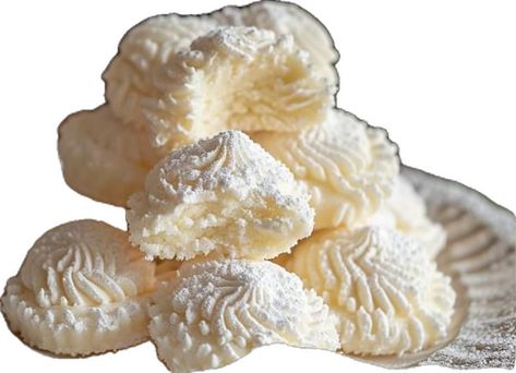 Sweetened Condensed Milk Cookies, Condensed Milk Snowballs, Irish Beef Stew Recipe, Snowballs Recipe, Condensed Milk Cookies, Snowball Cookie Recipe, Irish Beef Stew, Air Fryer Recipes Dessert, Snowball Cookies