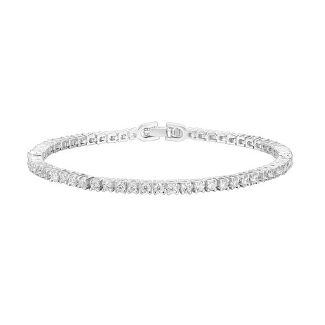 PAVOI 14K Gold Plated Princes Cut Cubic Zirconia Classic Tennis Bracelet | Gold Bracelets for Women | 2mm CZ, Size 6.5-7.5 Inch (As an Amazon Associate I earn from qualifying purchases) Swarovski Tennis Bracelet, Tiffany Jewelry Necklace, Tennis Bracelet Gold, Classic Bracelets, Tiffany Jewelry, Gold Bracelet For Women, Gold Bracelets, Crystal Set, Rose Gold Bracelet