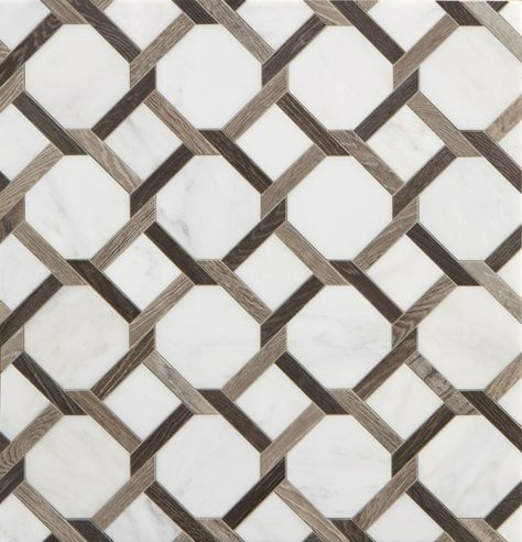 Rattan Marble Floor Pattern, Walker Zanger, Marble Price, Stone Mosaic Tile, Marble Flooring, Marble Inlay, Wood And Marble, Tile Pattern, Commercial Flooring