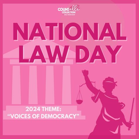 Happy National Law Day! 📚⚖️ Today, we honor the principles of justice and the rule of law. Whether you're a practicing attorney, a law student, or just passionate about legal fairness, let's celebrate the impact of law in our lives. Check out our collection of law-themed gifts and join us in recognizing the importance of justice! LINK IN BIO!!! ⬆⬆⬆ . . . . #NationalLawDay #JusticeSystem #thecounsELLEcollection #counsELLE™️ #counselleco #counsELLEcollection™️ #lawyer #lawstudent #paralegal... Lawyers Day, Law Student, Lets Celebrate, Our Life, The Voice, Let It Be