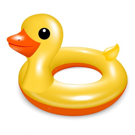 Pool Inflatables, Images Design, Life Ring, Rubber Ring, Rubber Rings, A Duck, Inflatable Pool, Graphic Editing, Free Vectors