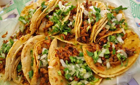 Where to Find Philadelphia's Best Taco Tuesday Deals - via Drink Philly Tacos Al Pastor, Mexican Tacos, Breakfast And Brunch, Mexican Dishes, I Love Food, Savoury Food, Food Pictures, Good Eats, Guacamole