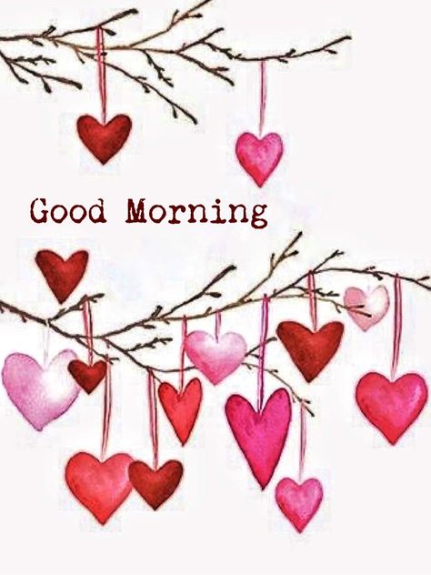 February Good Morning Quotes, Valentine Good Morning, Good Morning February, Morning Friend, Hello Quotes, Morning Board, Valentines Watercolor, Happy Day Quotes, Good Morning Funny Pictures