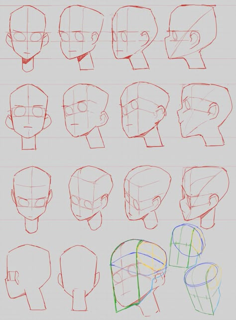 얼굴 드로잉, 얼굴 그리기, Human Anatomy Art, Drawing Studies, Human Head, 캐릭터 드로잉, Drawing Expressions, Figure Drawing Reference, Procreate Brushes