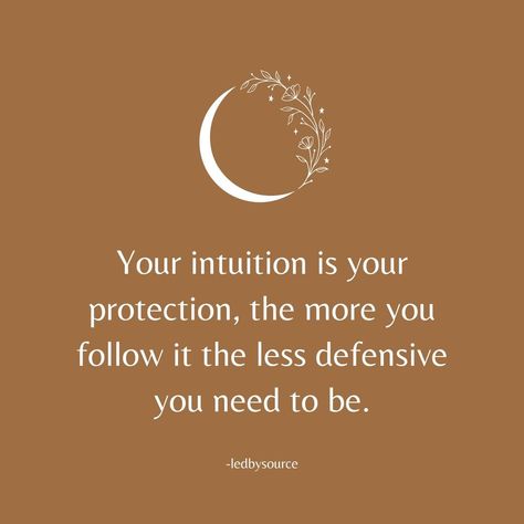 Ashley on Instagram: “Intuition: the original protective amulet.⁣ .⁣ .⁣ #intuition” Bad Feeling Intuition, Intuition Memes, Intuition Quotes Relationships, Surviving Heartbreak, Divine Intuition, Intuition Developing, Protective Amulet, Intuition Quotes, Emotional Wellbeing