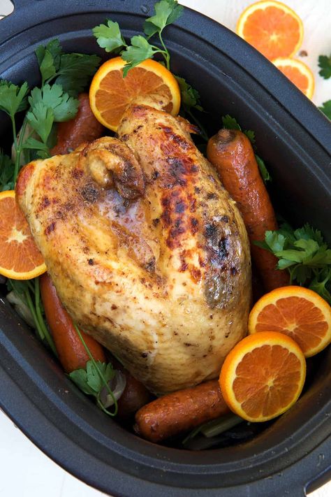 CrockPot Turkey Breast Recipe with Fig Butter Slow Cooker Recipes Uk, Slow Cooker Whole Chicken, Cooking Whole Chicken, Chicken Teriyaki Recipe, Whole Chicken Recipes, Homemade Dinner Rolls, Chicken Slow Cooker Recipes, Easy Slow Cooker Recipes, Grilling Chicken Breast