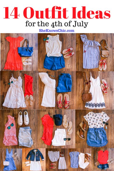 14 Outfit Ideas for the Fourth of July, fourth of july outfit ideas, last minute fourth of july outfit, outfit idea, summer outfit, summer ootd, casual outfit, casual 4th of july outfit, casual style Ootd Summer Casual, July Outfits For Women, Decor Celebration, July Outfit Ideas, Outfit Ideas For Black Women, July Outfits, Fall Fashion Skirts, July Fourth, Summer Ootd