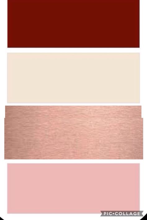 Burgundy, ivory, rose gold, and Blush wedding color swatch Smith wedding 2018 Gold And Blush Wedding, Burgundy Background Aesthetic, Wedding Motif, Blush Wedding Colors, Palettes Color, Burgundy And Blush Wedding, Smith Wedding, Wedding Burgundy, Gold Wedding Colors