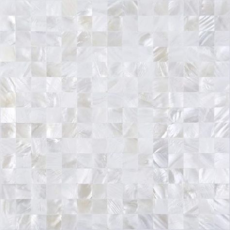 KASARO Wall Tile Peel and Stick Mosaic Shell Backsplash Decor for Bedroom and Bathroom Mother of Pearl (10, Ivory White) - - Amazon.com Shell Backsplash, Mother Of Pearl Backsplash, Shell Mosaic Tile, Stick Tile Backsplash, Shell Tiles, Bathroom Accent Wall, Gold Mosaic, Pearl Tile, Mosaic Tile Backsplash