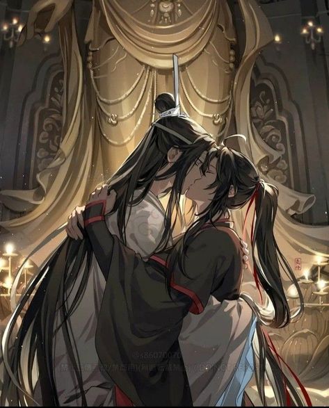 Lan Zhan Wei Ying, Yiling Laozu, The Founder Of Diabolism, The Grandmaster Of Demonic Cultivation, Founder Of Diabolism, Grandmaster Of Demonic Cultivation, Lan Wangji, Demonic Cultivation, Manga Love